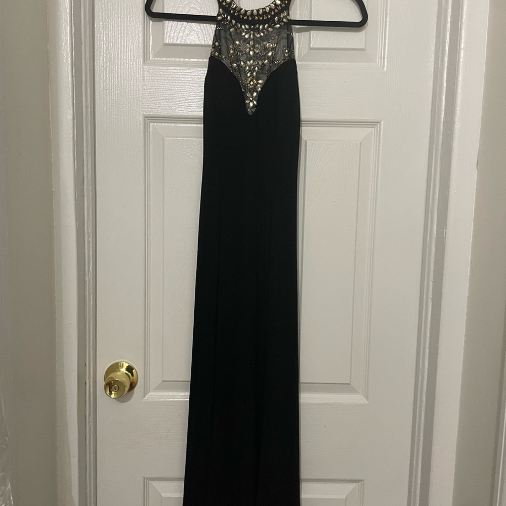 Long Black Gown